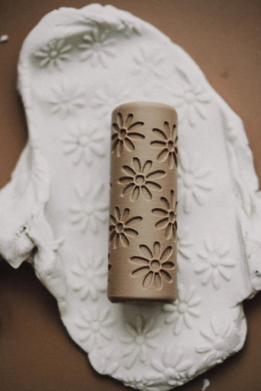 Daisy Roller - Eco Pattern Playdough Roller