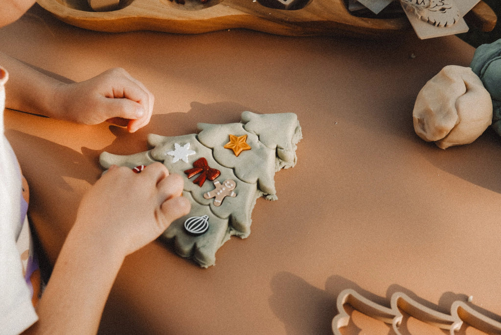 Christmas Tree Playdough Decorating Kit image 3