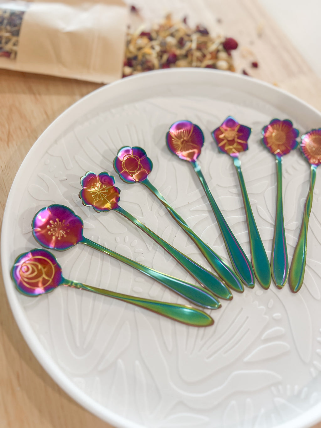 Posy Flower Spoons image 0