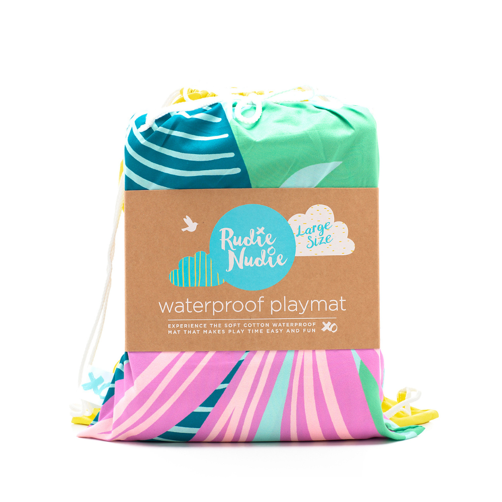 Rudie Nudie Flamingo-A-Go-Go Playmat Large
