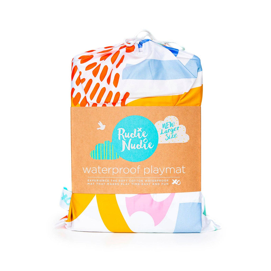Rudie Nudie Pop Pip POW Waterproof Playmat - Large