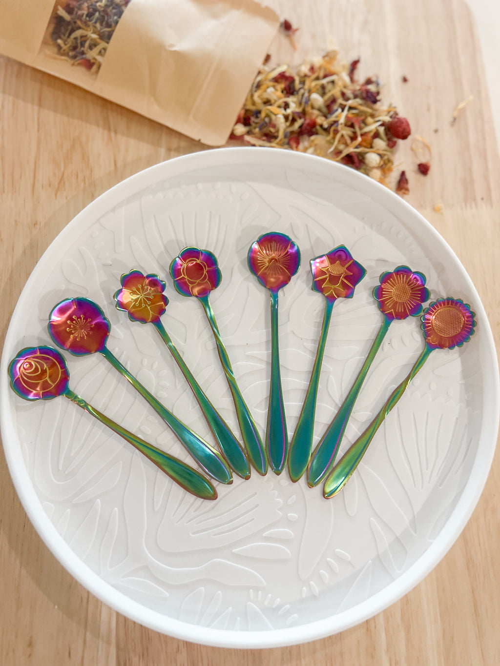 Posy Flower Spoons image 1