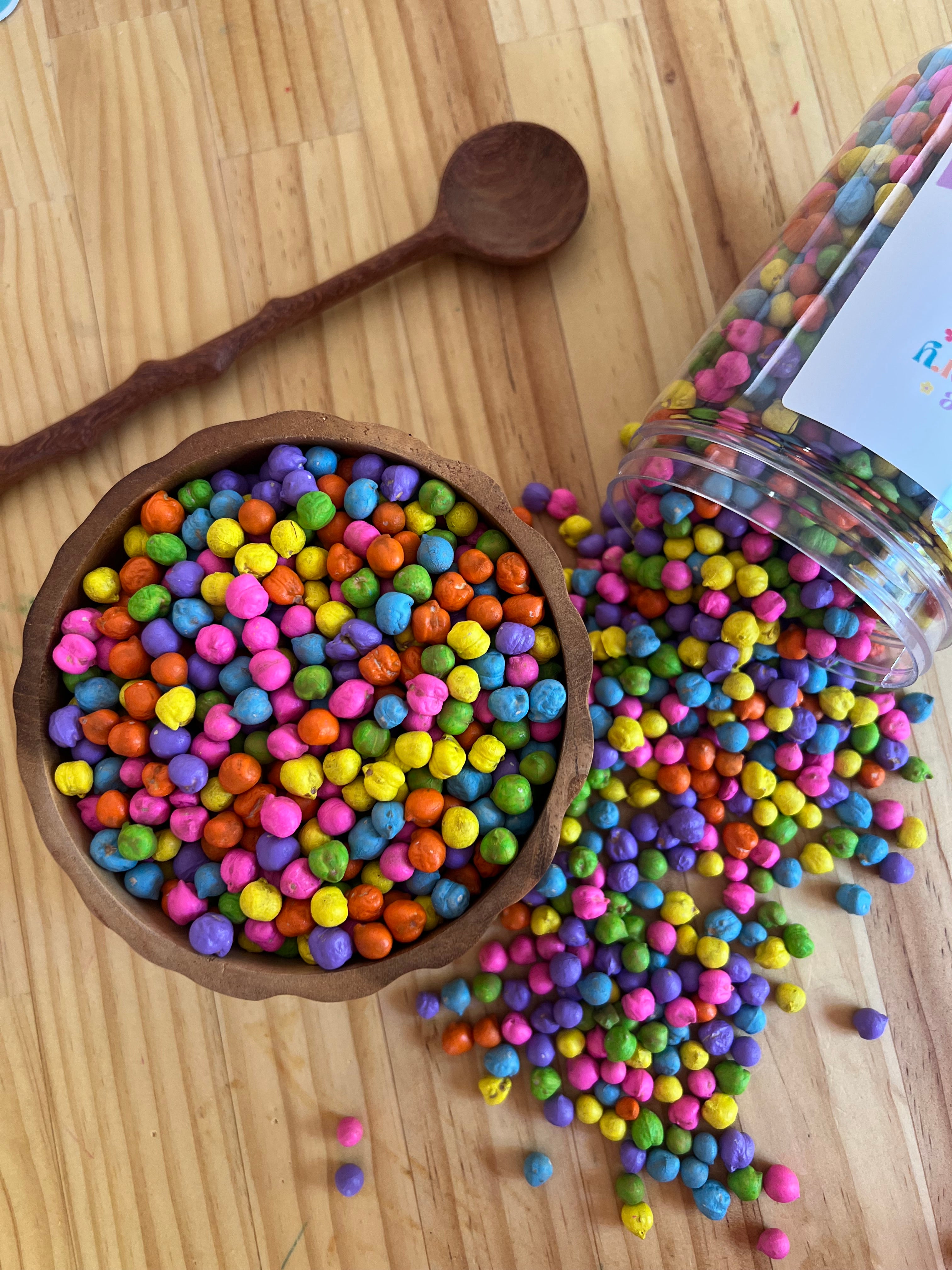 Coloured Chickpeas