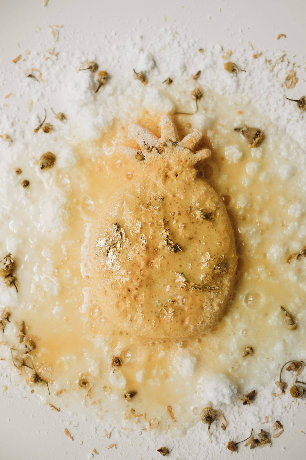 Golden Pineapple Fizz Bomb