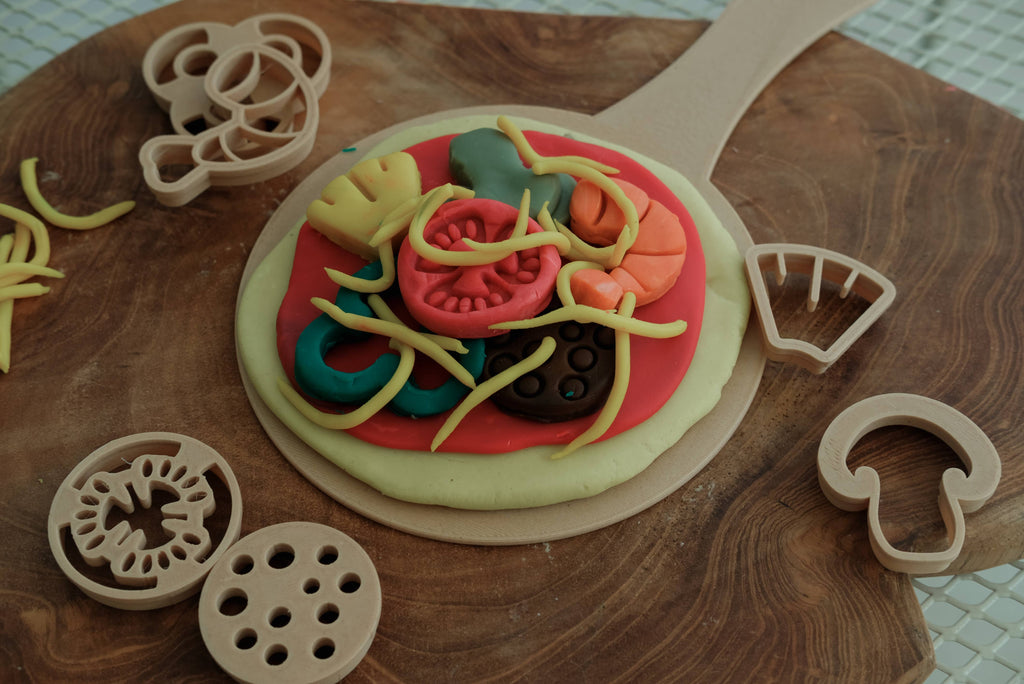 Pizza Cutter Set - Eco Playdough Tool