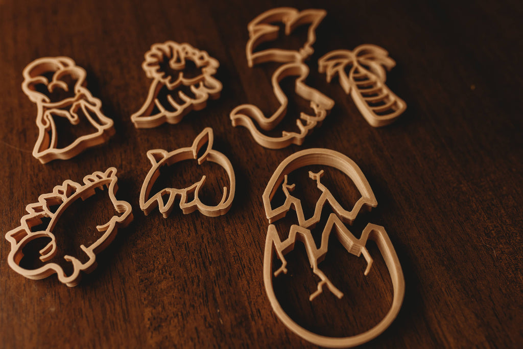 Baby Dino Cutter Set – Eco Playdough Tools