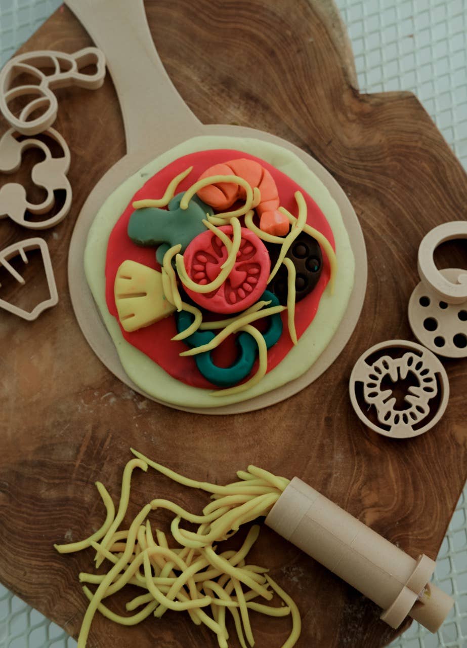 Pizza Cutter Set - Eco Playdough Tool