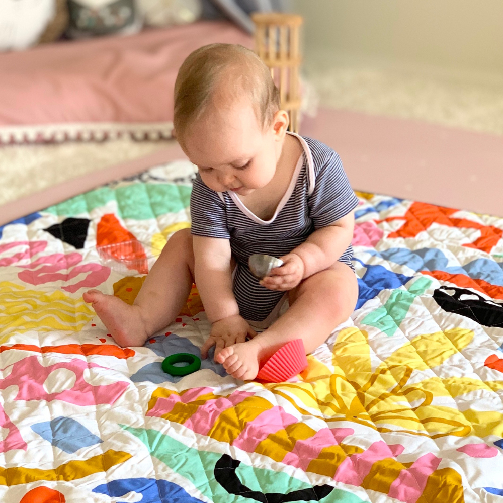 Rudie Nudie Pop Pip POW Waterproof Playmat - Large