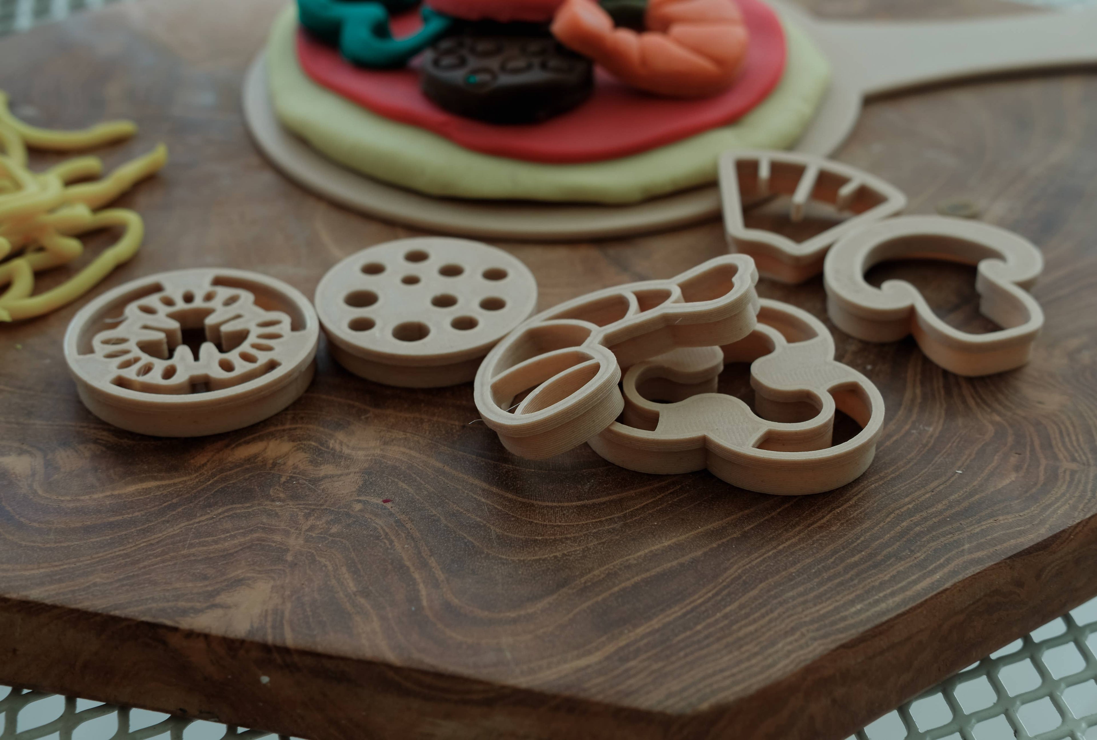 Pizza Cutter Set - Eco Playdough Tool